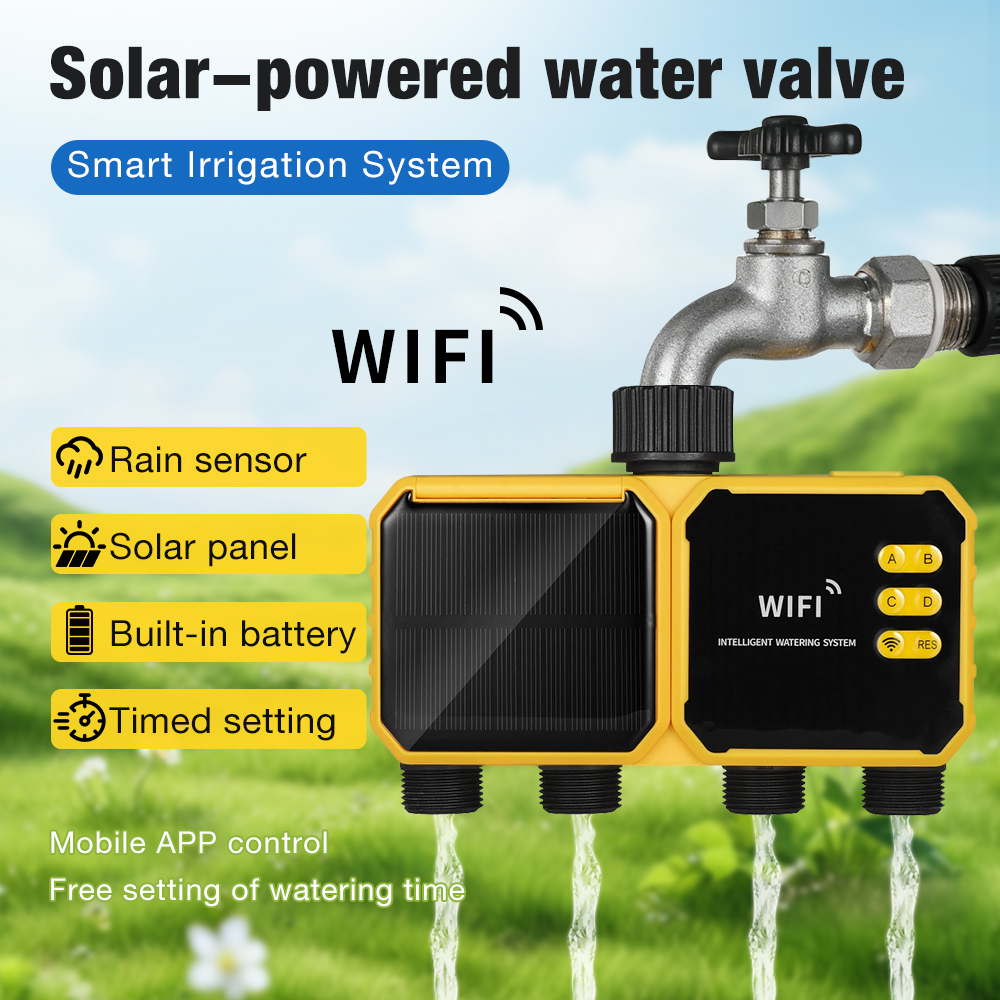Smart Garden Tap - Timer do podlewania WiFi zasilany energią