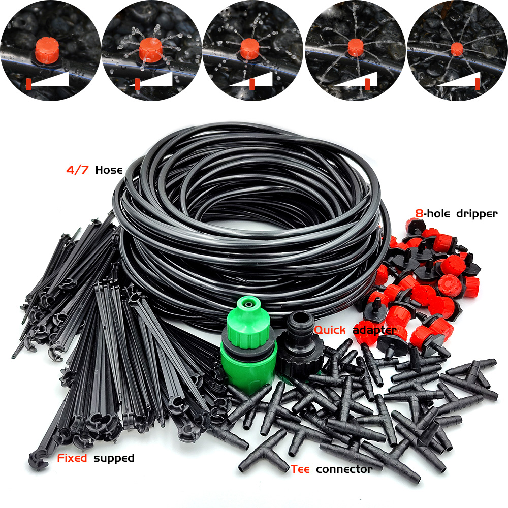 Smart Garden Technology - Szklarnia 15M-30M System nawadniania kroplowego DIY