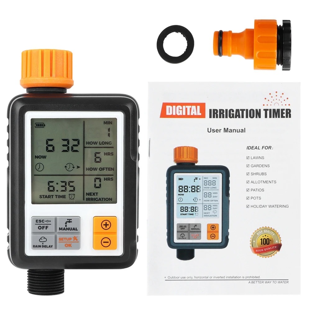 Smart Garden Irrigation System - Elektroniczny timer do podlewania ogrodu, automatyczny