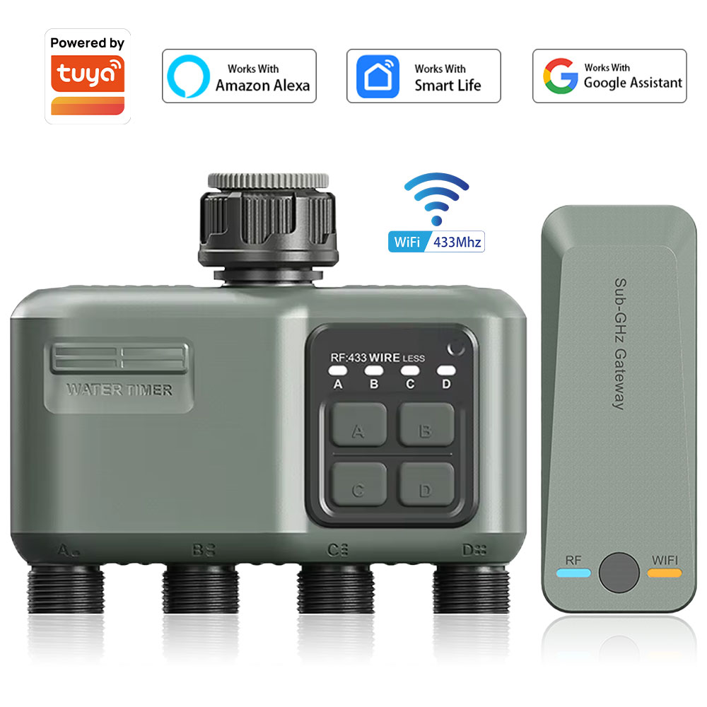 Smart Garden Irrigation System - Programowalny sterownik nawadniania z 4 wyjściami