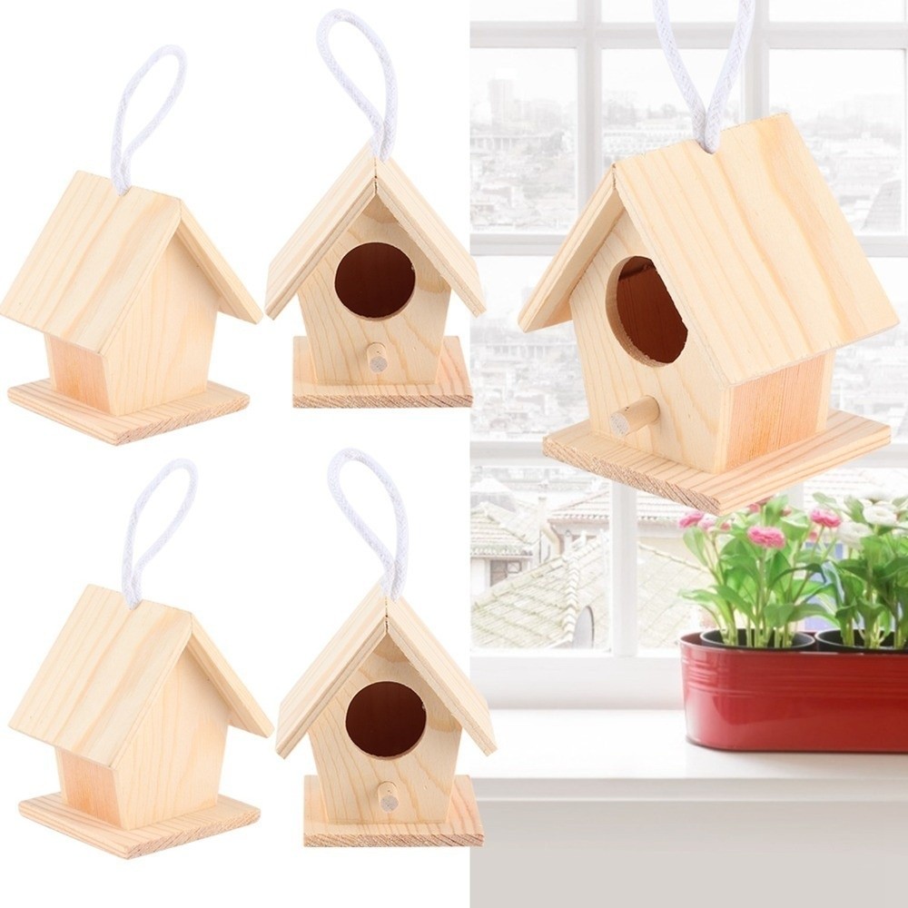 4 szt. Wytrzymałe, wiszące bud – Insect Hotel Wood recenzja i cena