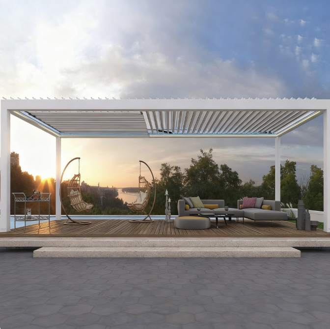 Aluminiowa pergola wenecka, el – Smart Garden Construct recenzja i cena
