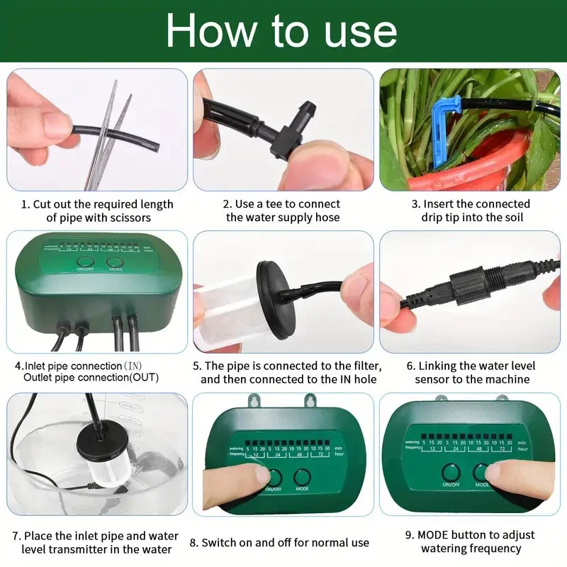 Inteligentny zestaw do nawadni – Smart Garden Watering recenzja i cena