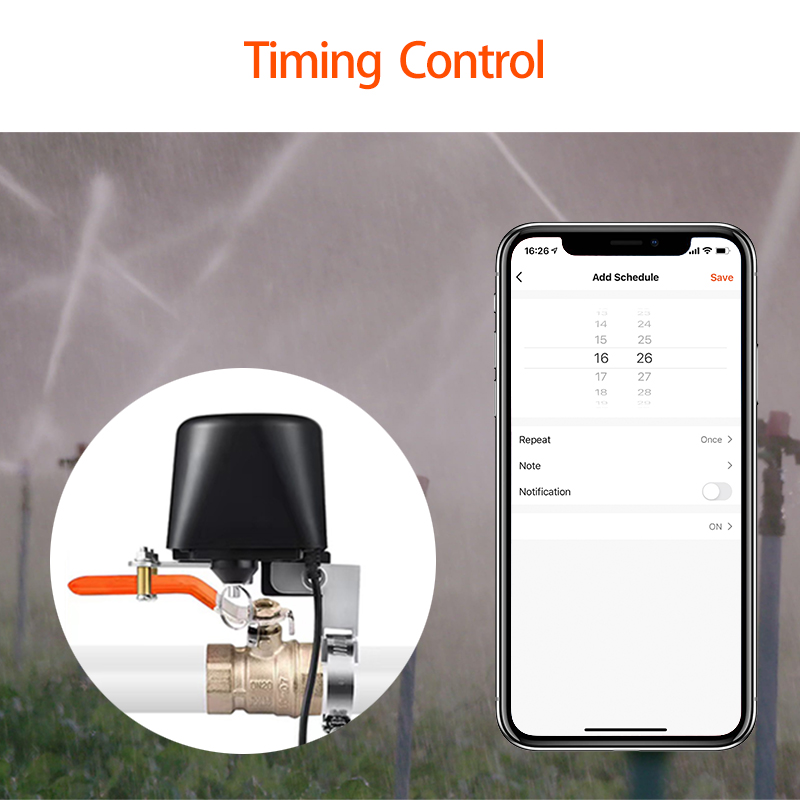 ZigBee zawór wodny/gazowy Syst – Smart Garden Watering recenzja i cena