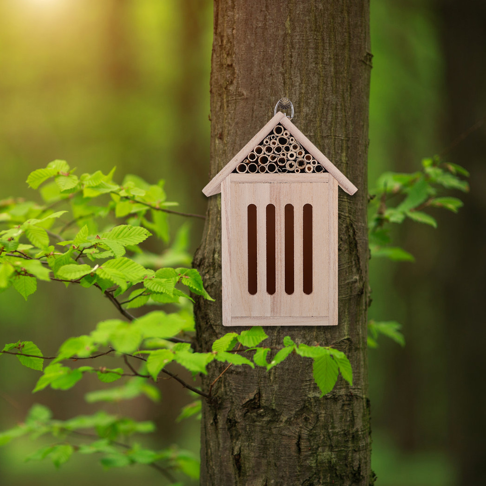 Drewniany hotel dla owadów, og – Insect Hotel Wood recenzja i cena
