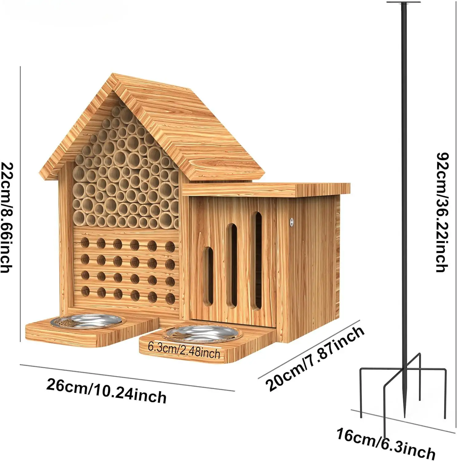 Wodoodporny, naturalny, ręczni – Insect Hotel Wood recenzja i cena