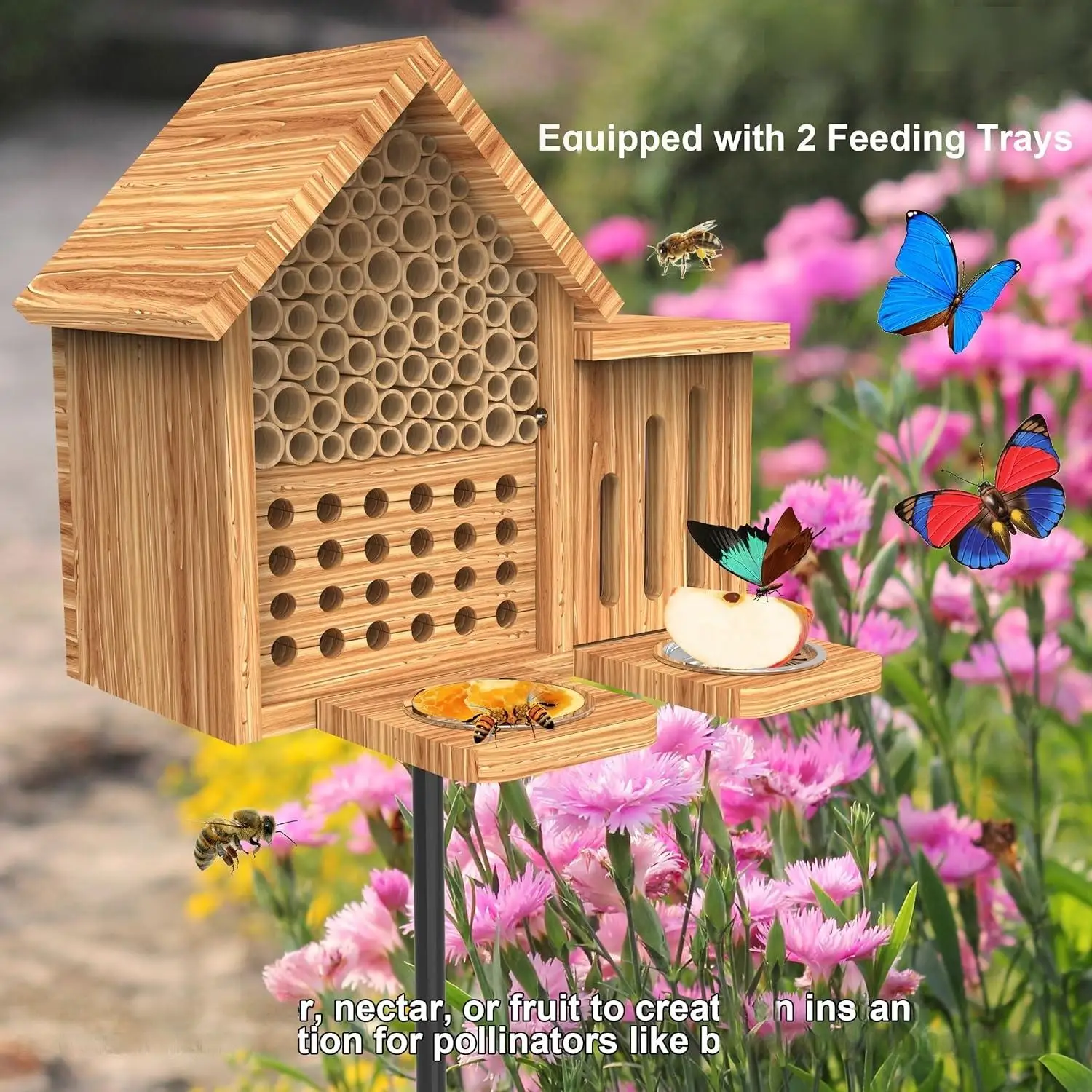 Wodoodporny, naturalny, ręczni – Insect Hotel Wood recenzja i cena